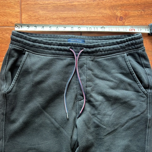 Men's Size Large Tommy Hilfiger Sweatpants Black - Picture 2 of 7